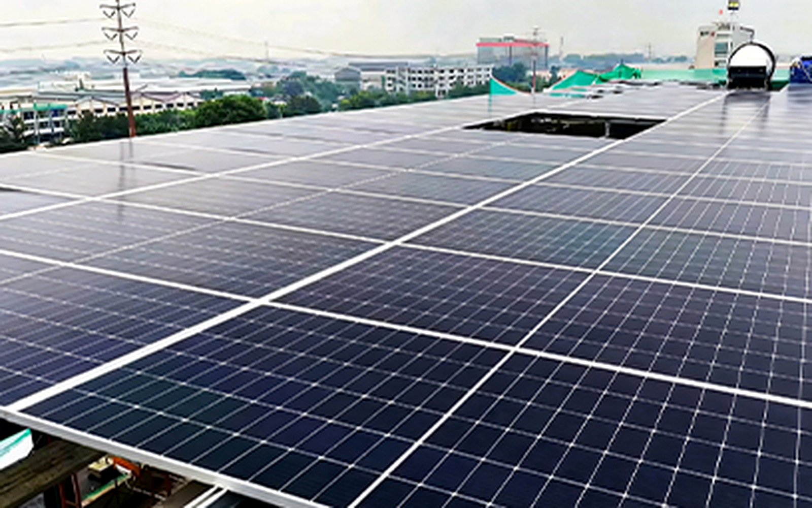 220kW PV Power Station in Jakarta Central Metro Station, Indonesia