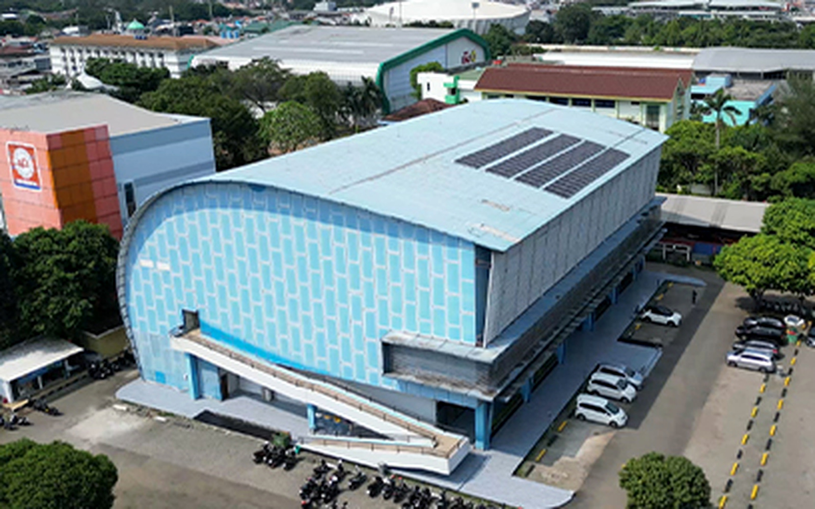 30kW PV Power Station in Jakarta Stadium, Indonesia
