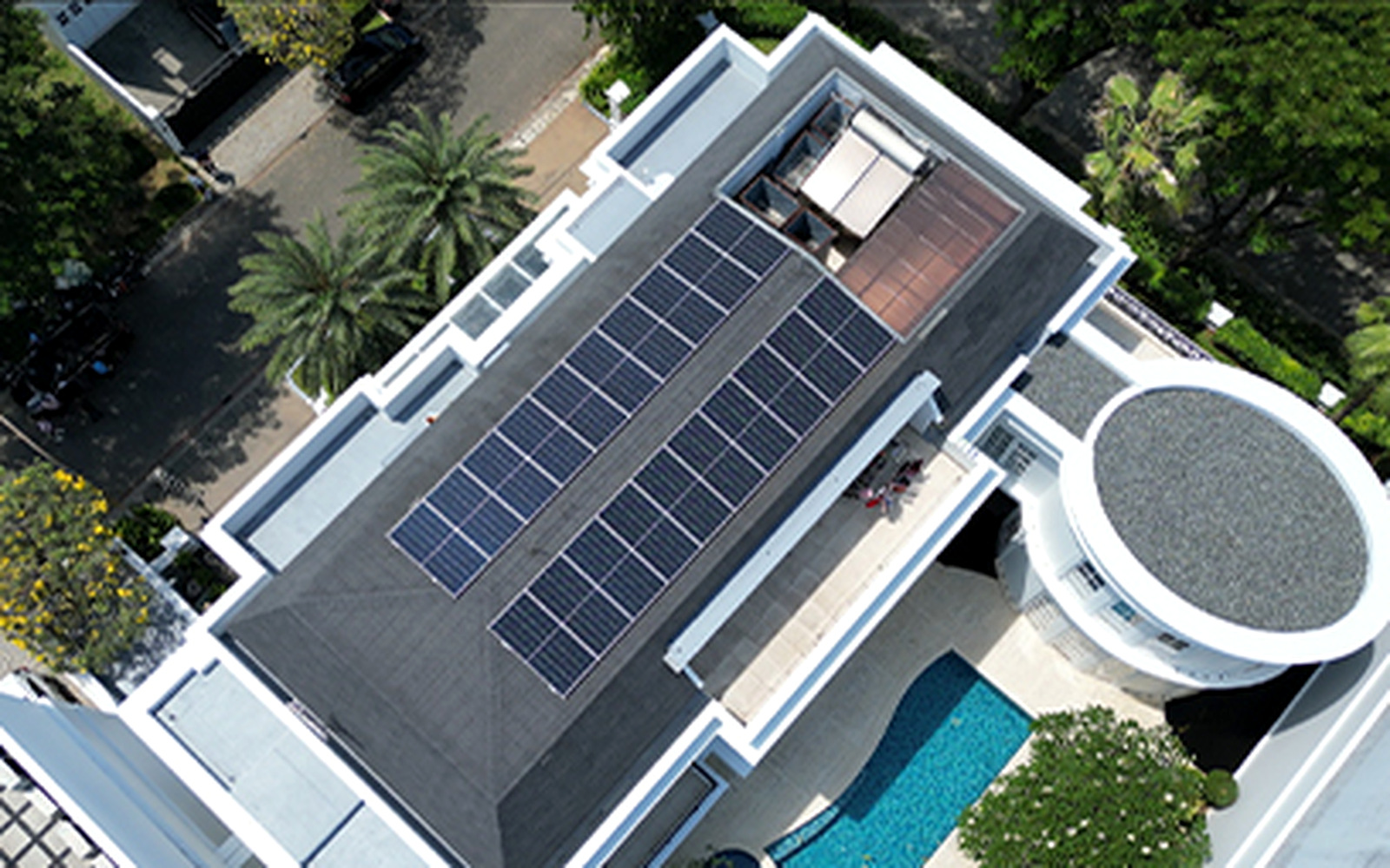 10kW PV Project in Villas in Jakarta, Indonesia