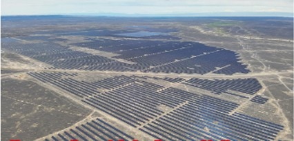 Karamay Desert Solar Power Station Xinjiang, China