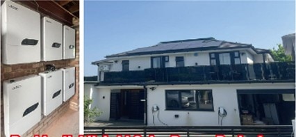 Residential Hybrid Solar Power Project Essex, UK