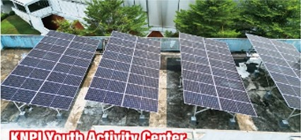 KNPI Youth Activity Center Solar Project Indonesia