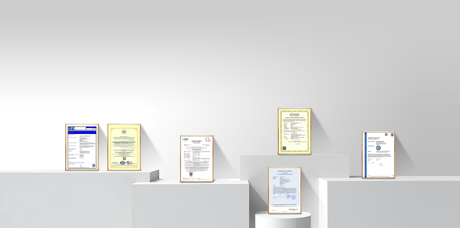 Our Certifications