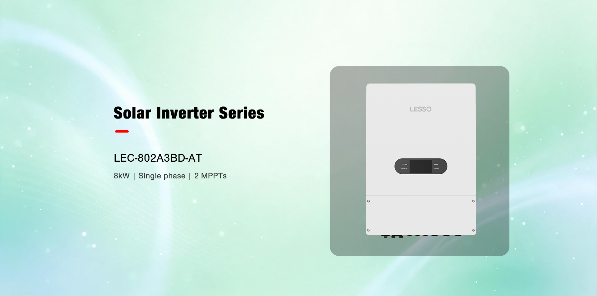 Solar Inverter Series — LEC-802A3BD-AT