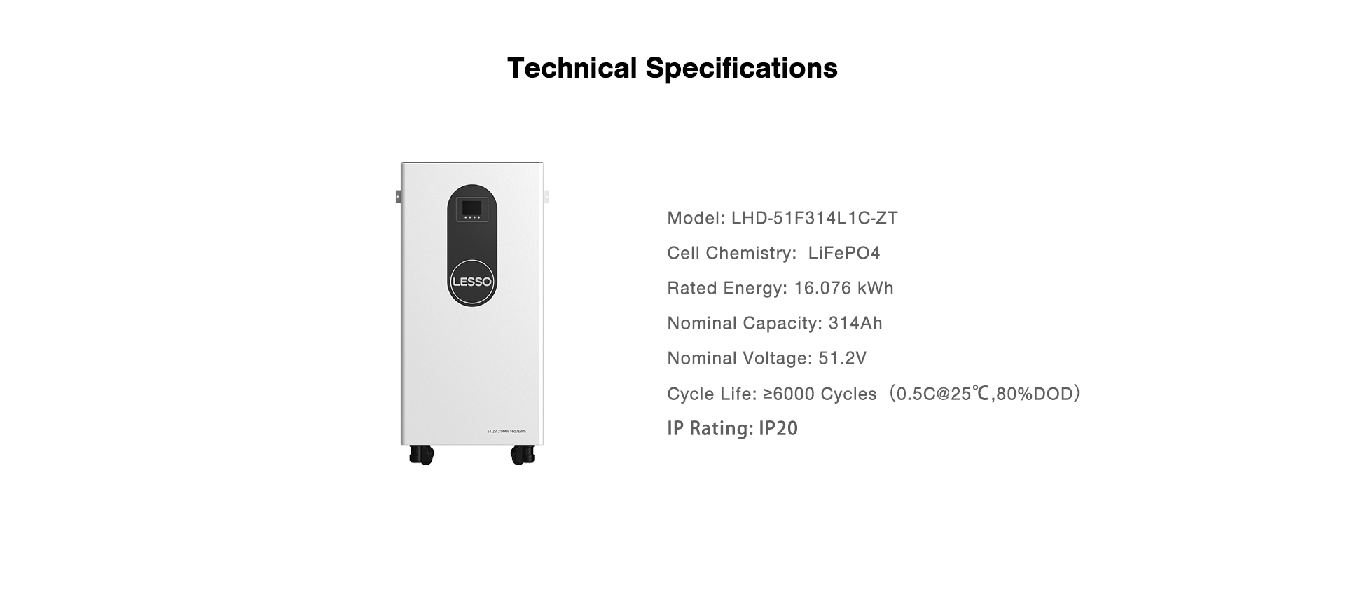 LHD-51F314L1C-ZT technical specifications